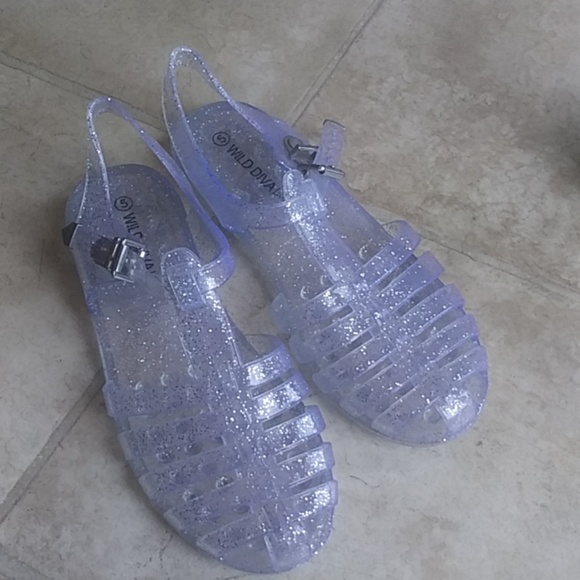 clear gel shoes